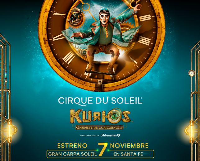 Cirque Du Soleil Kurios llegará a Ciudad de México y Guadalajara